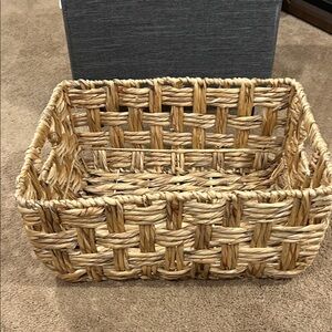 Handcrafted Natural Woven Basket